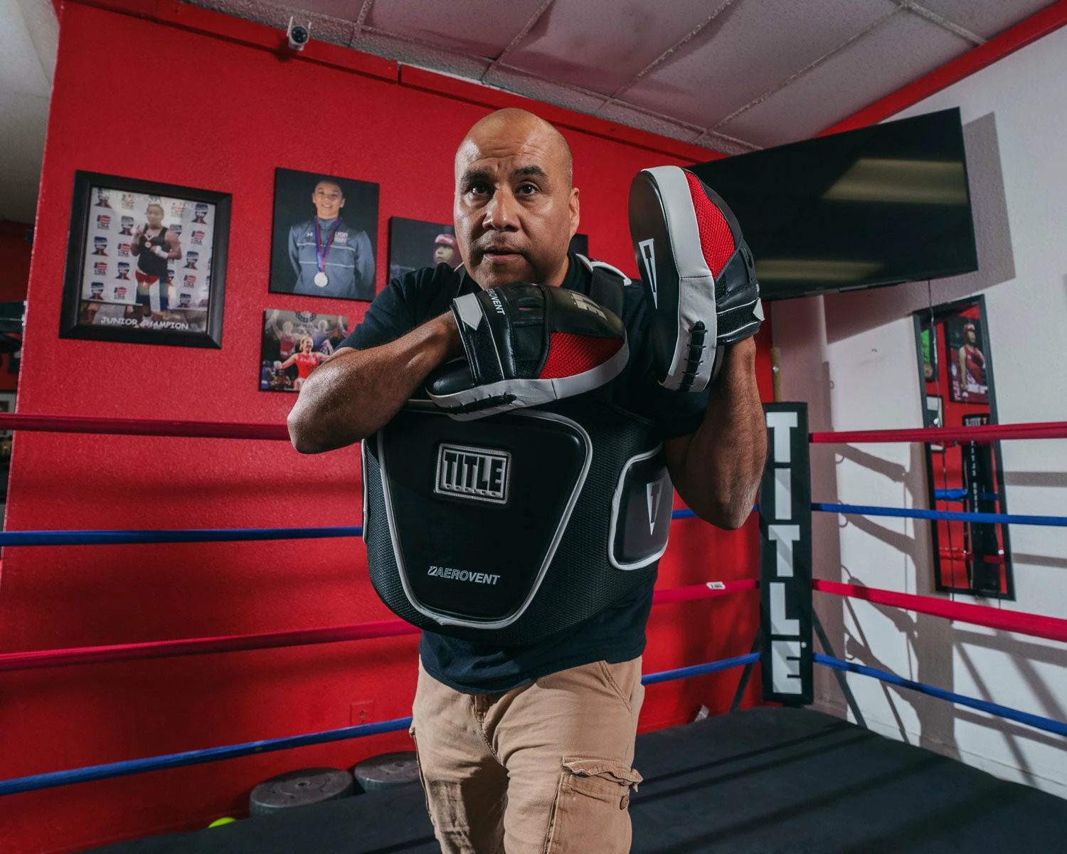 TITLE Boxing Aerovent Elite Body Protector 7 TITLE Boxing Aerovent Elite Body Protector - Image 7