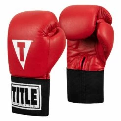 TITLE Boxing USA Boxing Competition Gloves - Elastic -Boxing Equipment Sales Store ACGES RD 02