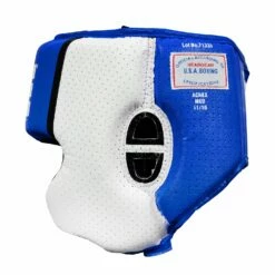 TITLE Boxing Aerovent Elite USA Boxing Competition Headgear – With Cheeks -Boxing Equipment Sales Store ACHEX BL 3
