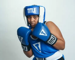 TITLE Boxing Aerovent Elite USA Boxing Competition Headgear – Open Face -Boxing Equipment Sales Store ACHEX1BL 1