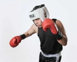 TITLE Boxing USA Boxing Competition Headgear - Open Face 33 TITLE Boxing USA Boxing Competition Headgear - Open Face -Boxing Equipment Sales Store ACHX1 WH