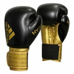 Adidas Hybrid 100 Boxing Gloves 26 Adidas Hybrid 100 Boxing Gloves -Boxing Equipment Sales Store ADIH100 BK GD 002