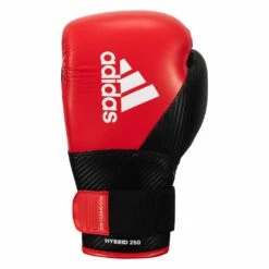 Adidas Hybrid 250 Training Gloves -Boxing Equipment Sales Store ADIH250TG RD BK 3