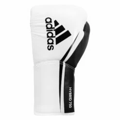 Adidas Hybrid 350 Elite Pro Fight Gloves -Boxing Equipment Sales Store ADIH750FG WH BK 3