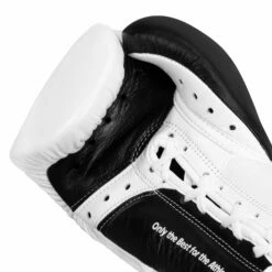 Adidas Hybrid 350 Elite Pro Fight Gloves -Boxing Equipment Sales Store ADIH750FG WH BK 5