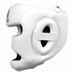 Adidas Super Pro Full Face Headgear 17 Adidas Super Pro Full Face Headgear -Boxing Equipment Sales Store ADISBHG041 WH GD 03