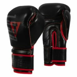 TITLE Boxing Throwback 1998 Anniversary Bag Glove -Boxing Equipment Sales Store AVTFBG BK RD 02