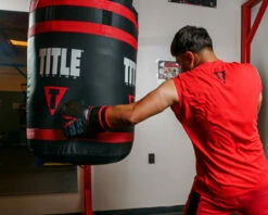 TITLE Boxing Throwback 1998 Anniversary Bag Glove -Boxing Equipment Sales Store AVTFBGBK 2