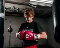 TITLE Boxeo Mexican Leather Training Gloves Quatro -Boxing Equipment Sales Store BATGE4RDWH 2