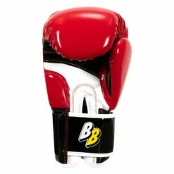 BOOM BOOM Boxing Striker Youth Boxing Gloves -Boxing Equipment Sales Store BBSBGY2 RD BK 004