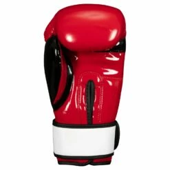 BOOM BOOM Boxing Silencer Youth Bag Gloves -Boxing Equipment Sales Store BBYBGS RD BK WH 2