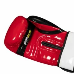 BOOM BOOM Boxing Silencer Youth Bag Gloves -Boxing Equipment Sales Store BBYBGS RD BK WH 3