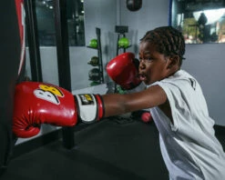 BOOM BOOM Boxing Silencer Youth Bag Gloves -Boxing Equipment Sales Store BBYBGSRD 2