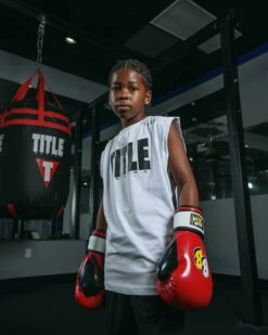 BOOM BOOM Boxing Silencer Youth Bag Gloves -Boxing Equipment Sales Store BBYBGSRD 4