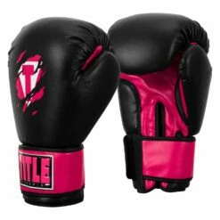TITLE Classic Shredded Boxing Gloves -Boxing Equipment Sales Store CABG10 BK HPK 02
