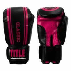 TITLE Classic Speed Boxing Gloves -Boxing Equipment Sales Store CABG12 BK PK 1