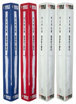TITLE Boxing Pro Corner Cushions V3.0 – Set Of 4 -Boxing Equipment Sales Store CCP3S RD WH BL 02