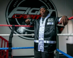 TITLE Boxing Corner Jacket -Boxing Equipment Sales Store CJSS1BKWH 2