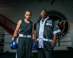 TITLE Boxing Corner Jacket -Boxing Equipment Sales Store CJSS1BKWH 3