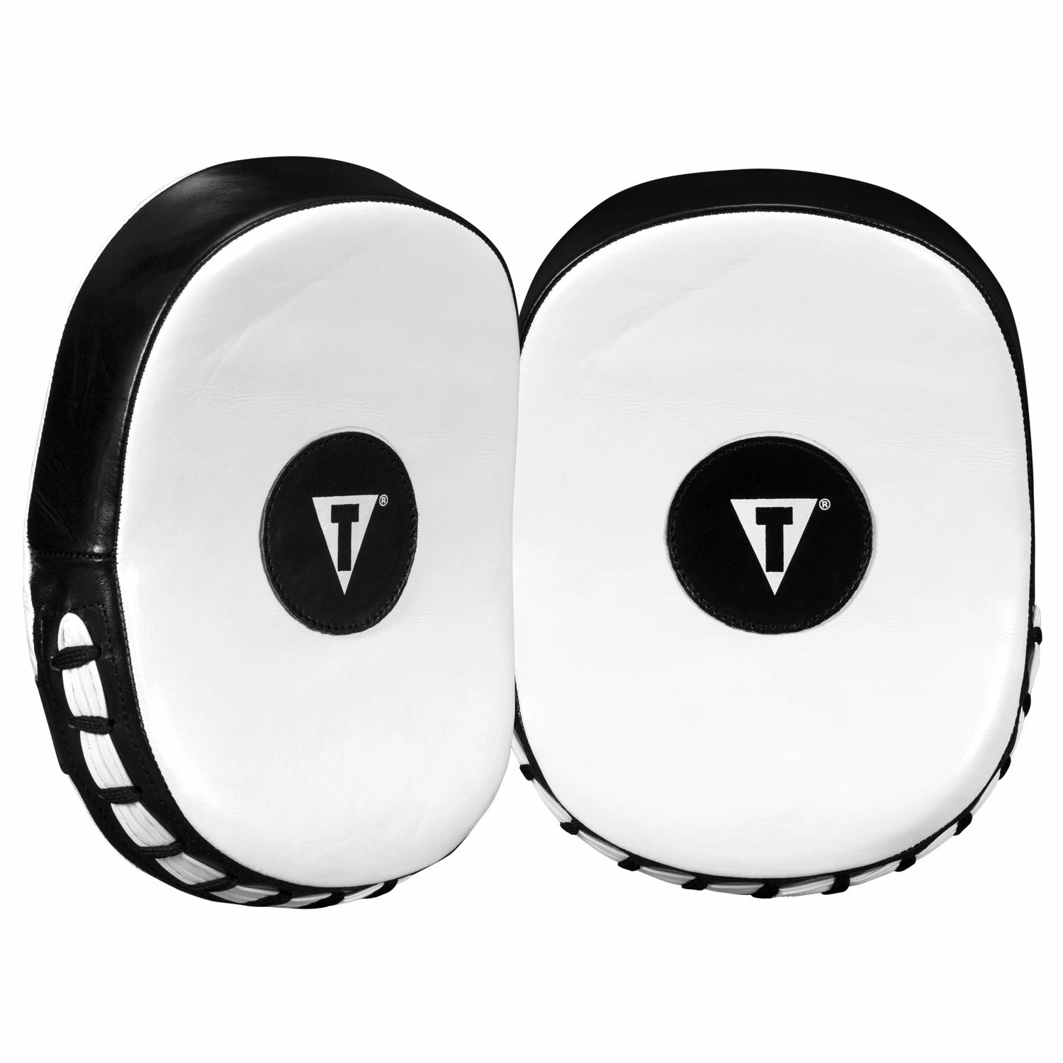 TITLE Boxing Cobra Leather Punch Mitts 3 TITLE Boxing Cobra Leather Punch Mitts - Image 3