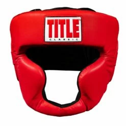TITLE Classic Full Coverage Training Headgear 2.0 28 TITLE Classic Full Coverage Training Headgear 2.0 -Boxing Equipment Sales Store CPHGF2 RD BK 2
