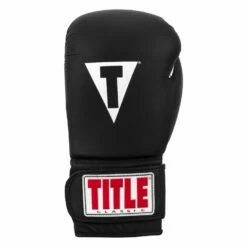 TITLE Classic Fitness Boxing Gloves -Boxing Equipment Sales Store CRBG BK WH 03
