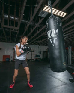 TITLE Classic Leather Super Bag Gloves 2.0 -Boxing Equipment Sales Store CSBGL2BK 1