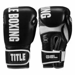 TITLE Boxing Gel Soft Strike Bag Gloves -Boxing Equipment Sales Store CSSGBG1 BK GR 01