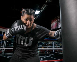 TITLE Boxing Gel Soft Strike Bag Gloves -Boxing Equipment Sales Store CSSGBG1 BK BL