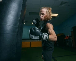 TITLE Boxing Gel Soft Strike Bag Gloves -Boxing Equipment Sales Store CSSGBG1BKGR 1