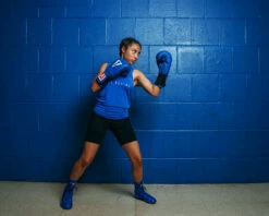 TITLE Classic Leather Elastic Training Gloves 2.0 -Boxing Equipment Sales Store CTSGV2BL 1