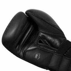 TITLE Black Bolstered Leather Bag Gloves -Boxing Equipment Sales Store DBBG BK 05