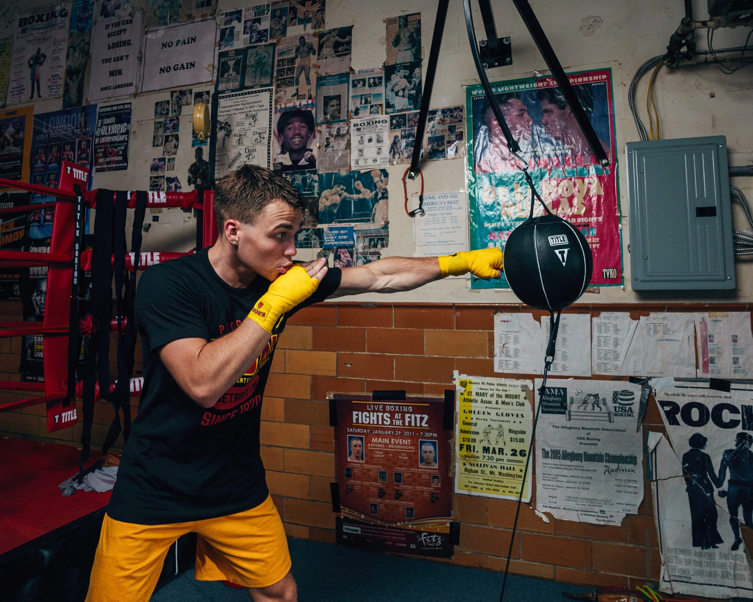 TITLE Boxing Double End Bag 8 TITLE Boxing Double End Bag - Image 8