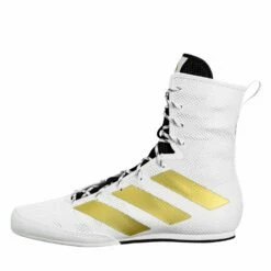 Adidas Box Hog 3 Boxing Shoes -Boxing Equipment Sales Store DQU54 WH GD 1