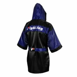 Fighting Full Length Robe -Boxing Equipment Sales Store FFLR BK BL 4 cde3d194 616d 4a94 9c55 c412095fdbc9
