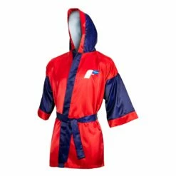 Fighting Full Length Robe -Boxing Equipment Sales Store FFLR RD BL 1