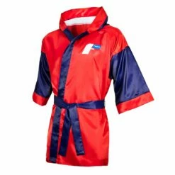 Fighting Full Length Robe -Boxing Equipment Sales Store FFLR RD BL 2