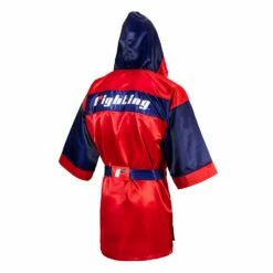 Fighting Full Length Robe -Boxing Equipment Sales Store FFLR RD BL 3