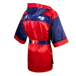 Fighting Full Length Robe -Boxing Equipment Sales Store FFLR RD BL 4