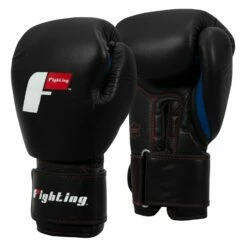 Fighting Leather Heavy Bag Gloves -Boxing Equipment Sales Store FLHBG2 BK 2