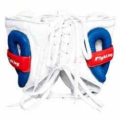 Fighting Leather Sparring Headgear -Boxing Equipment Sales Store FLSHG2 WH 3 6993fcf0 a9a3 4158 b201 eb4e40d034f7
