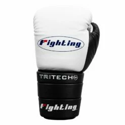 Fighting Tri-Tech Tenacious Lace Training Gloves 20 Fighting Tri-Tech Tenacious Lace Training Gloves -Boxing Equipment Sales Store FS3TTGL WH BK 003