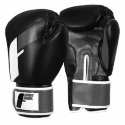 Fighting Big Logo Bag Gloves -Boxing Equipment Sales Store FSABG2 BK GR WH 2