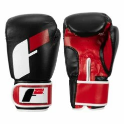 Fighting Big Logo Bag Gloves -Boxing Equipment Sales Store FSABG2 BK RD WH 1