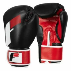 Fighting Big Logo Bag Gloves -Boxing Equipment Sales Store FSABG2 BK RD WH 2