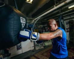 Fighting Big Logo Bag Gloves -Boxing Equipment Sales Store FSABG2BLBKWH 1