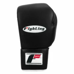 Fighting Fury Professional Lace Training Gloves 30 Fighting Fury Professional Lace Training Gloves -Boxing Equipment Sales Store FSFTGL BK 03