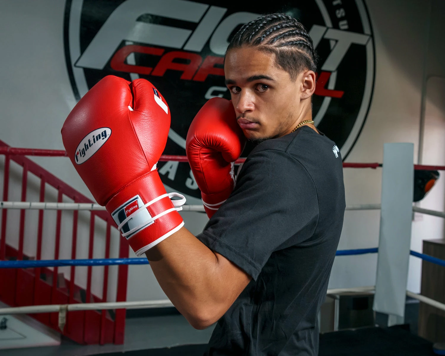 Fighting Fury Professional Lace Training Gloves 8 Fighting Fury Professional Lace Training Gloves - Image 8