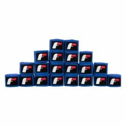 Fighting Semi-Elastic 180" Hand Wraps (Pack Of 10) -Boxing Equipment Sales Store FSMHW 10 BL 1