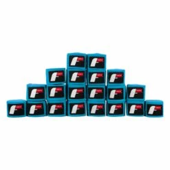 Fighting Semi-Elastic 180" Hand Wraps (Pack Of 10) -Boxing Equipment Sales Store FSMHW 10 TQ 1